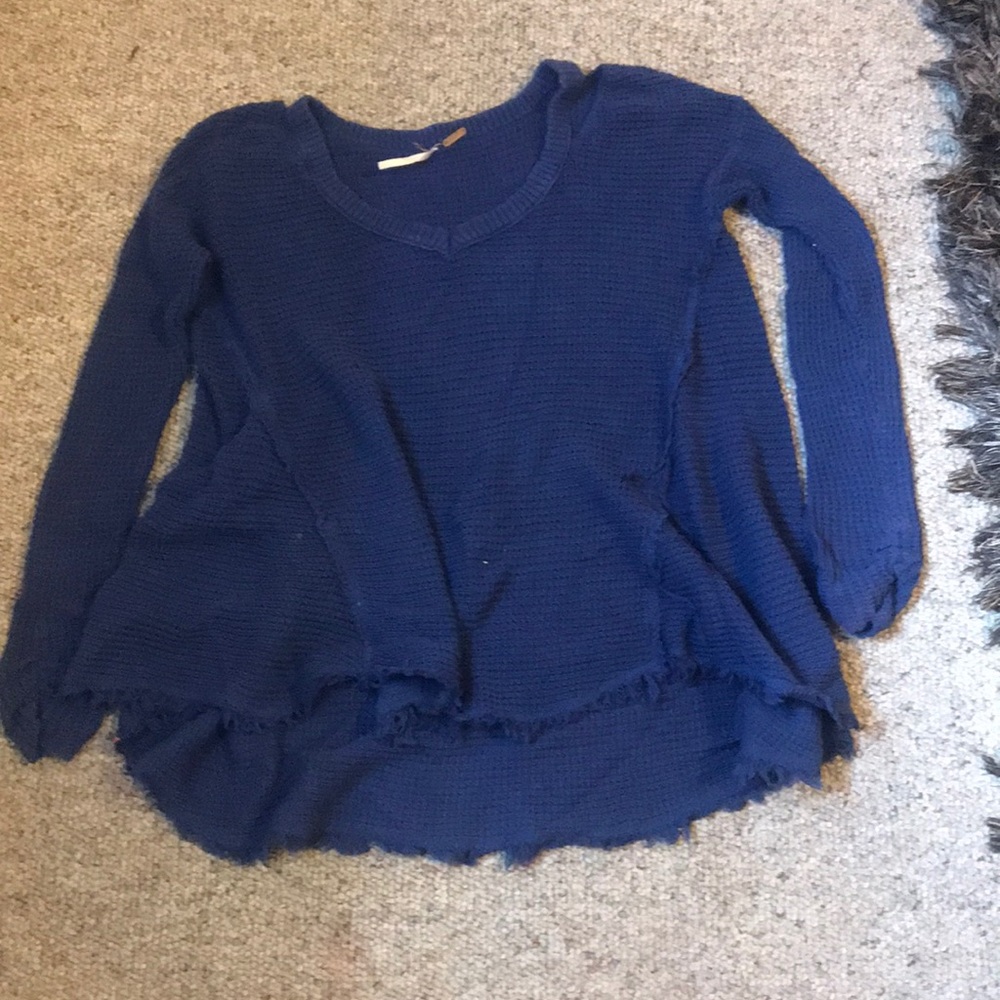 Blue sweater